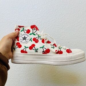 Women’s Converse with Cherries